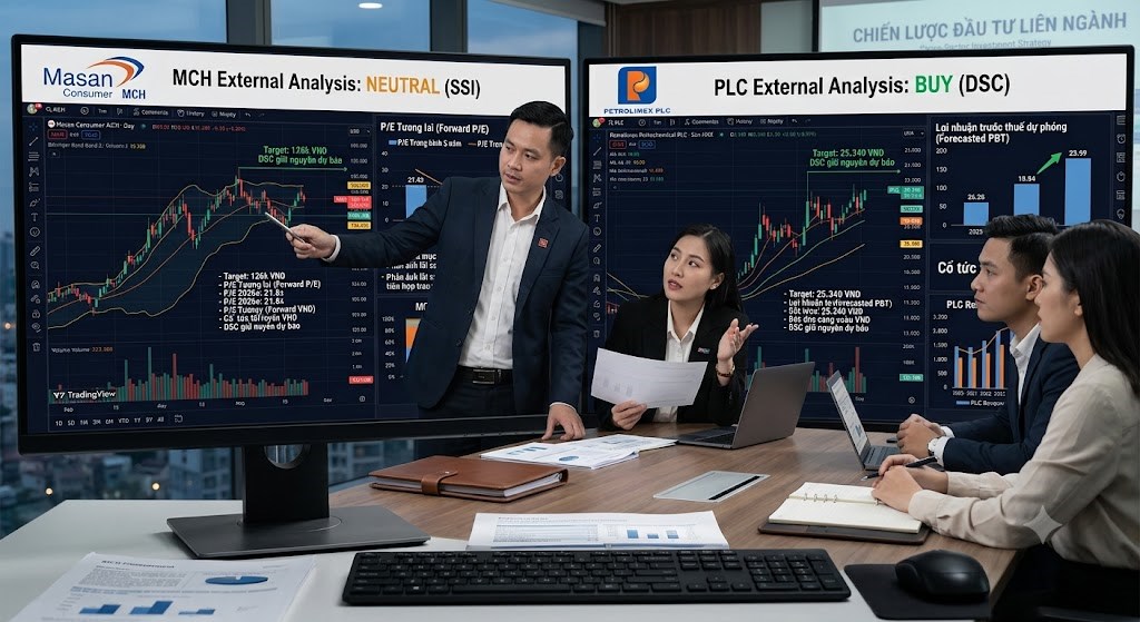 Khuyến nghị cổ phiếu hôm nay: SSI hạ giá mục tiêu MCH, DSC khuyến nghị mua PLC